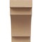 Ekena Millwork 8"W x 8"D x 16"H Wide Mediterranean Rough Cedar Woodgrain TimberThane Corbel, Primed Tan CORUR08X08X16MEDRCPR - alternate 6